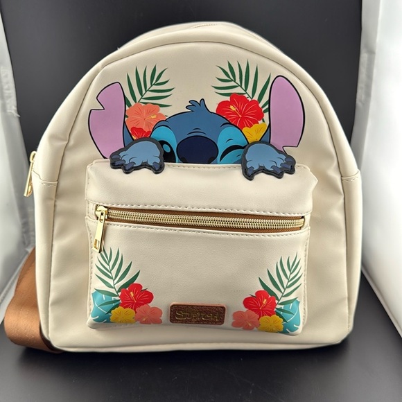 Disney Handbags - Disney Lilo and Stitch Hawaiian Tropical Mini Backpack